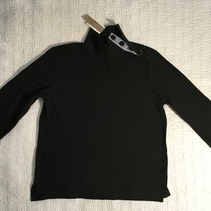 JCrew  top sweater with nautical neck closure, S